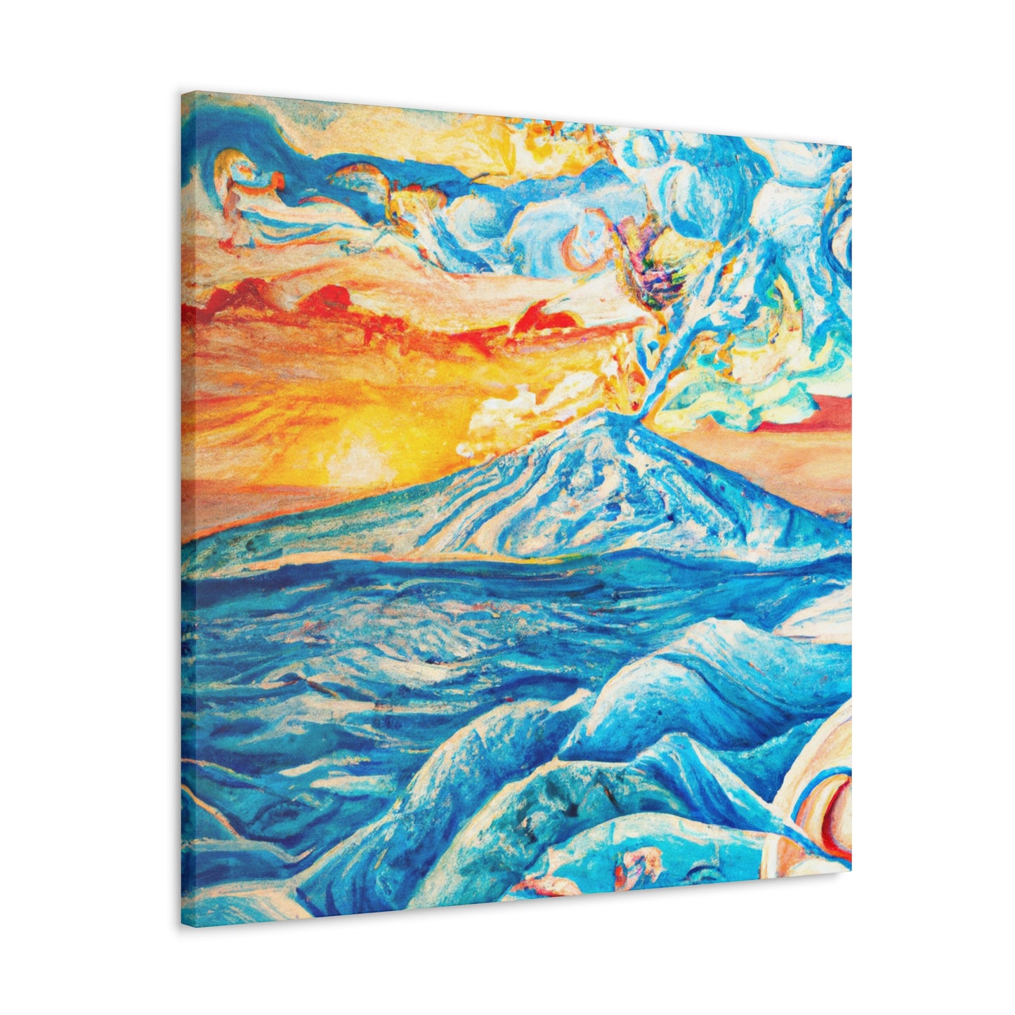 "Ocean of Art Nouveau" - Canvas