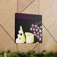 Cheese and Grapes Abide - Canvas