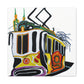 Tram Across the City - Canvas