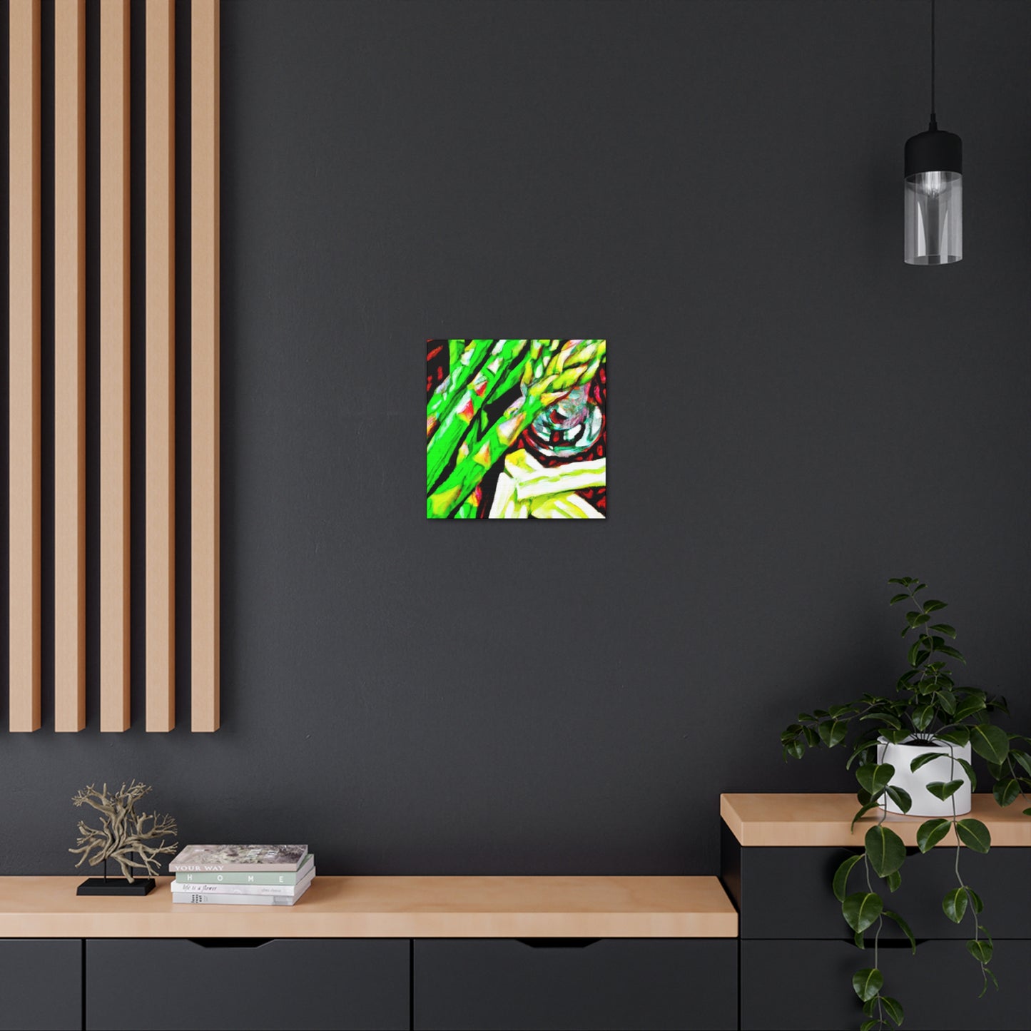 "Asparagus In Fauvism" - Canvas