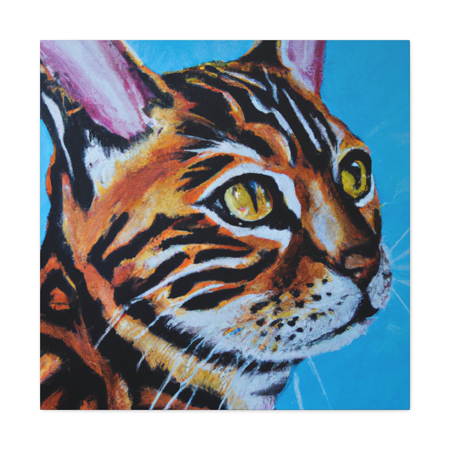 Bengal in Hyperrealism - Canvas