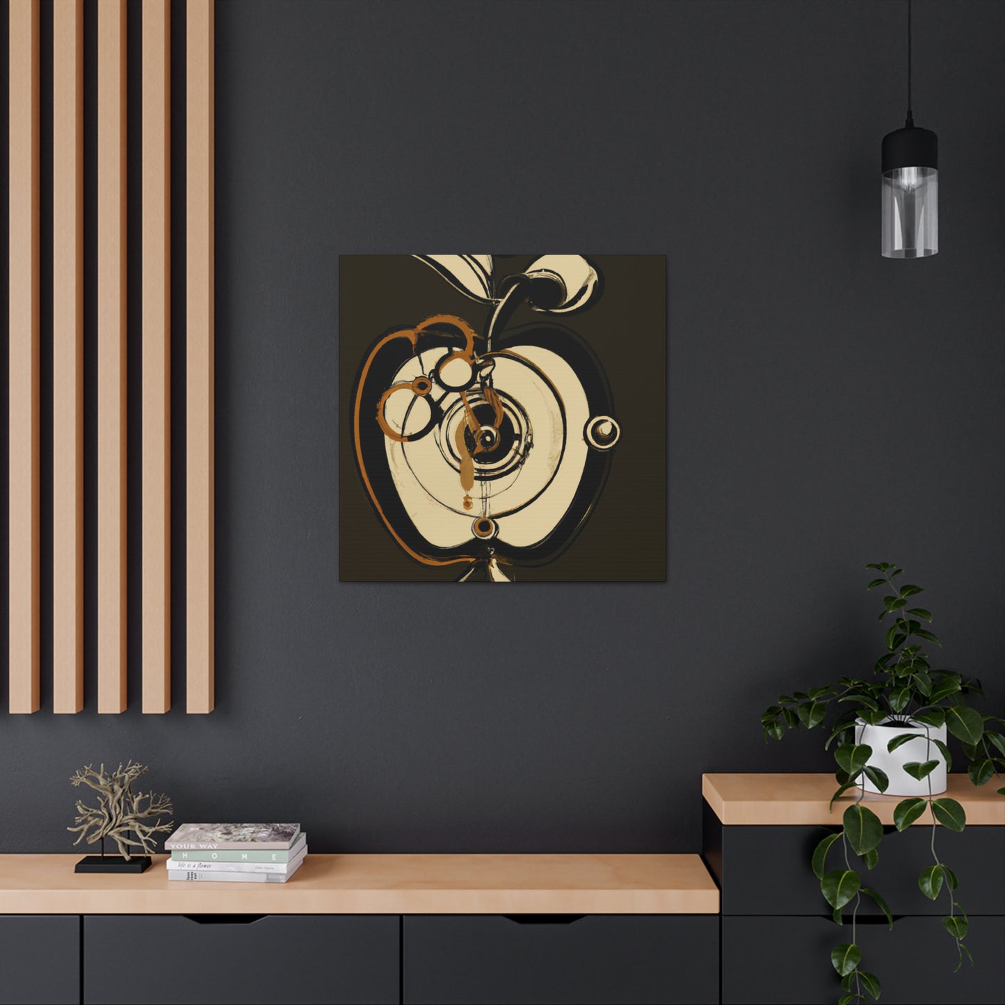 "Steam-Powered Apple Harvest" - Canvas