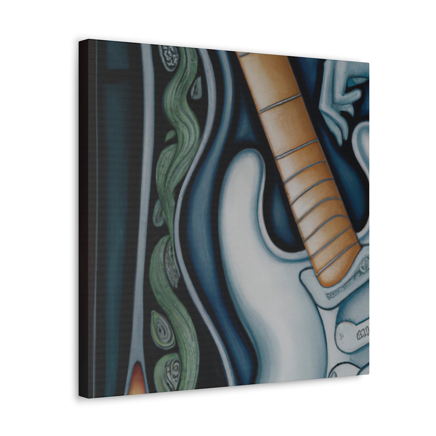 "Fender in Art Nouveau" - Canvas