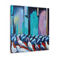 Pigeon's Artful Flight - Canvas