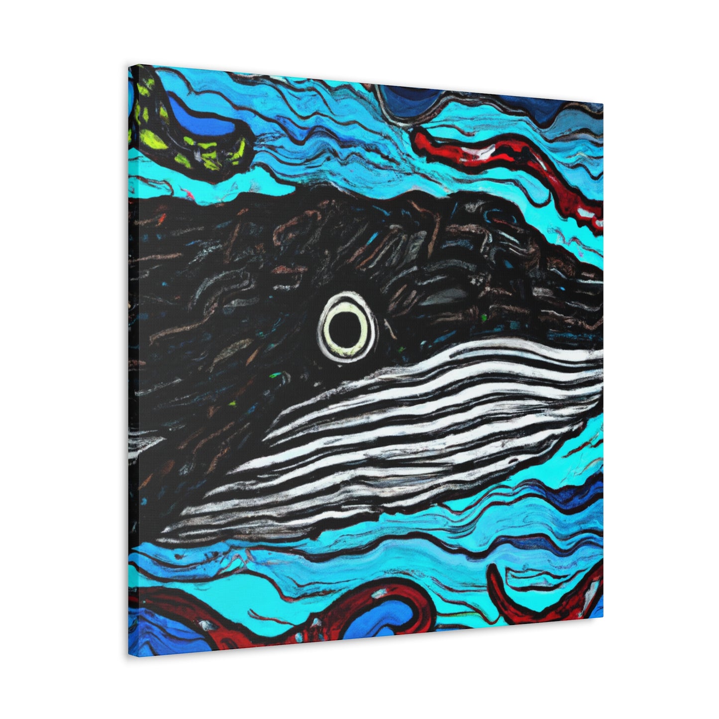 "Whale of a Tale" - Canvas