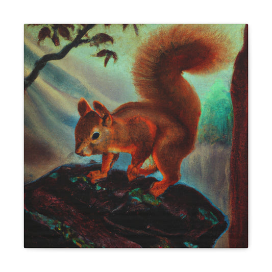 "Squirrel of the Century" - Canvas