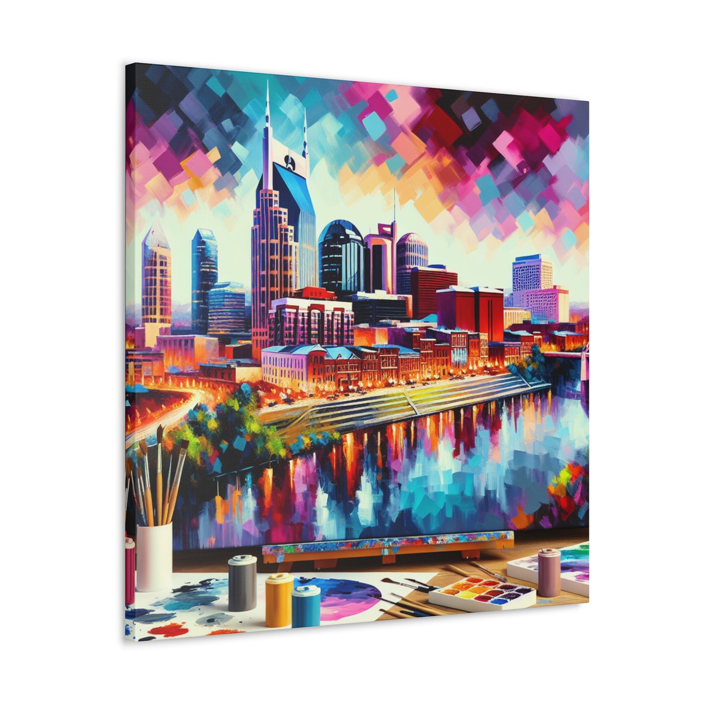 Melodic Urban Rhapsody - Canvas