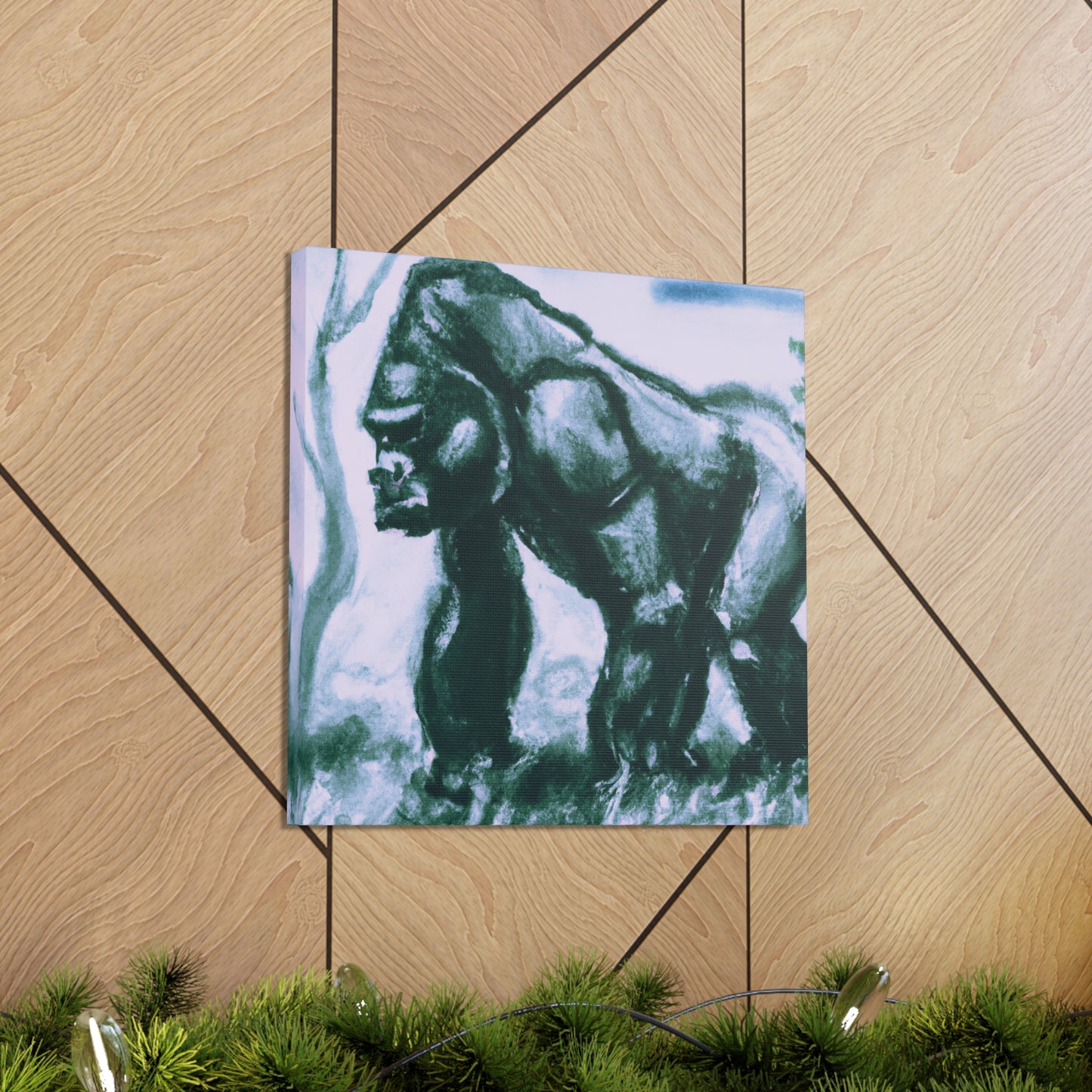 Gorilla in Expressionism - Canvas