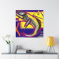 Barracuda Abstract Expressionism - Canvas