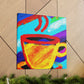 "Cup of Fauvism Joy" - Canvas