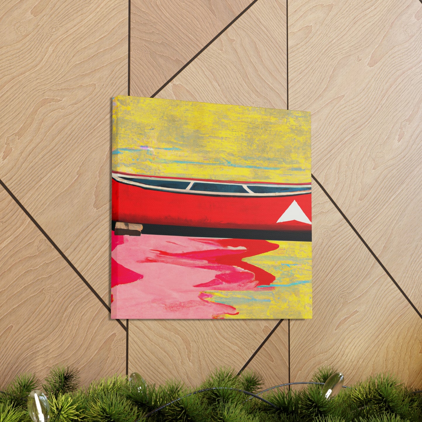 Canoe on Canvas. - Canvas