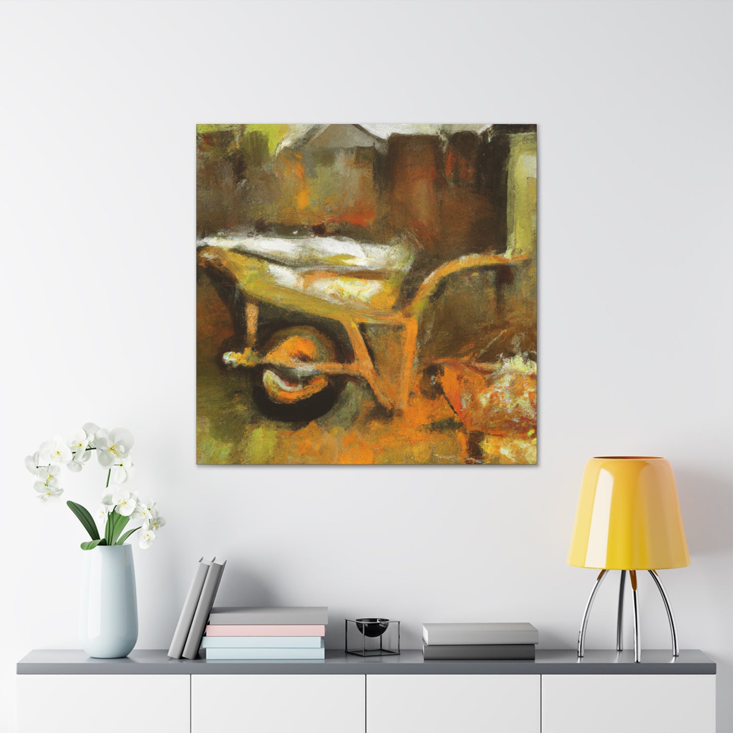 Wheelbarrow of Dreams - Canvas