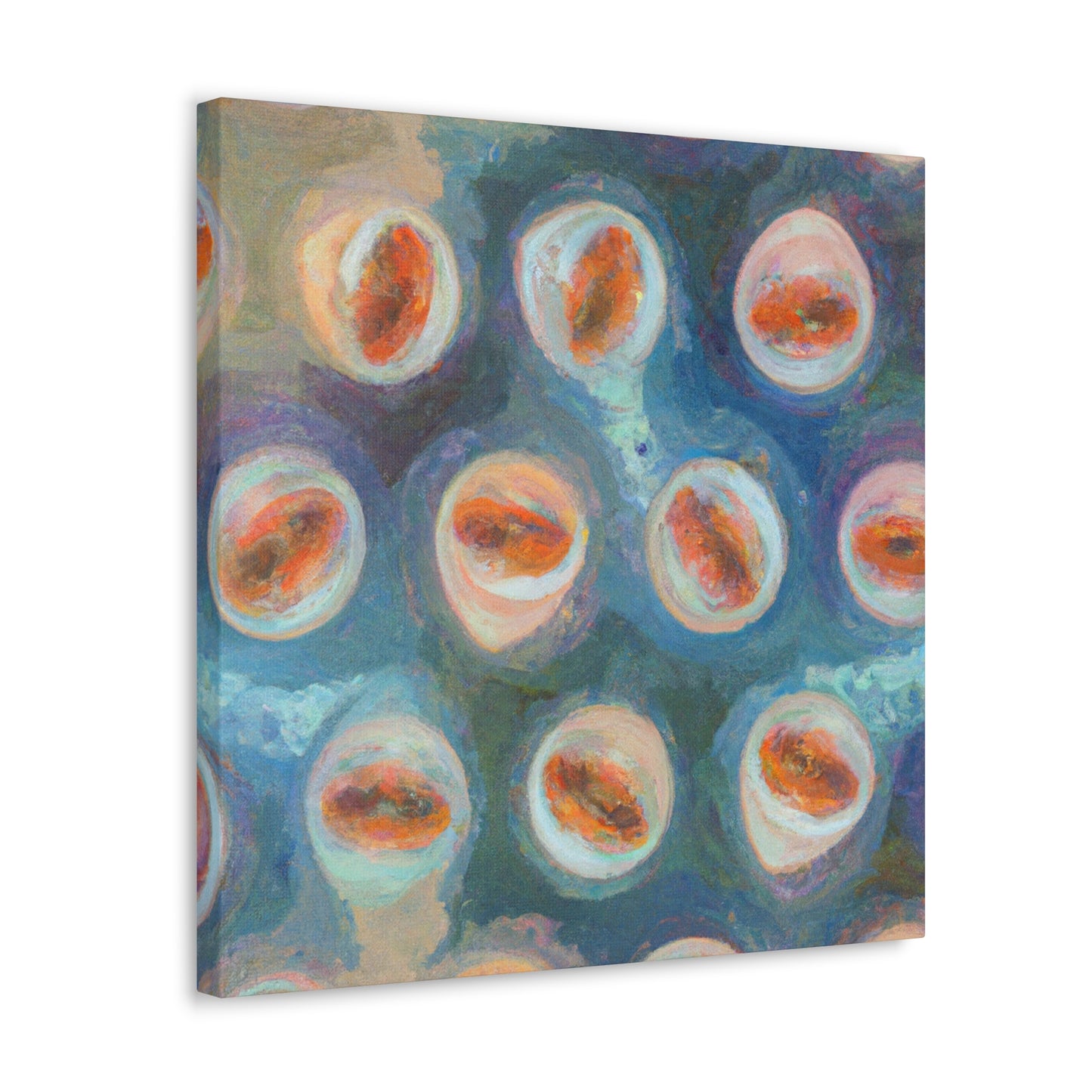 "Tea Cups in Impressionism" - Canvas