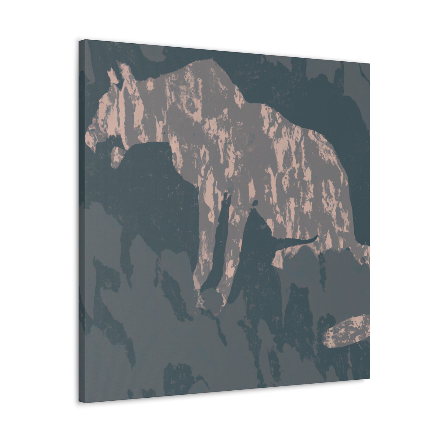 Cheetah Roars Dynamic - Canvas