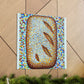 "Bread's Pointillist Painting - Canvas