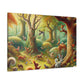 Enchanted Woodland Whispers - Canvas