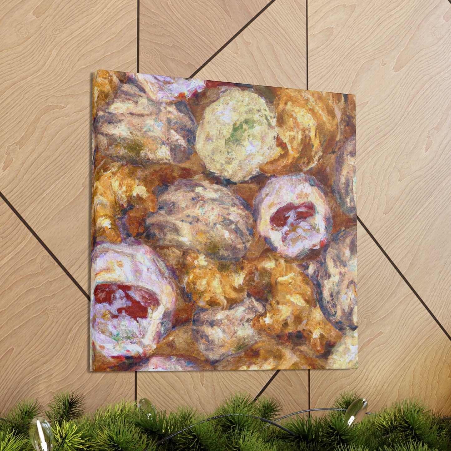 "Pastries Through Impressionism" - Canvas