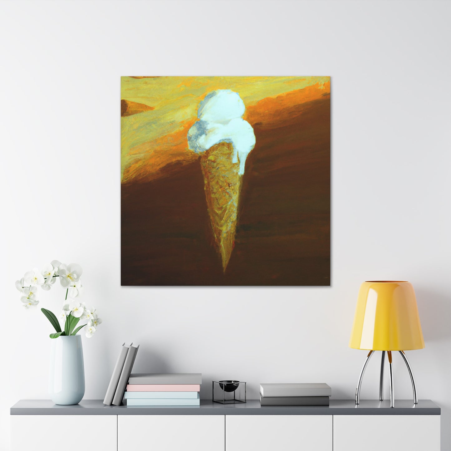 "Cone of Summer Joy" - Canvas