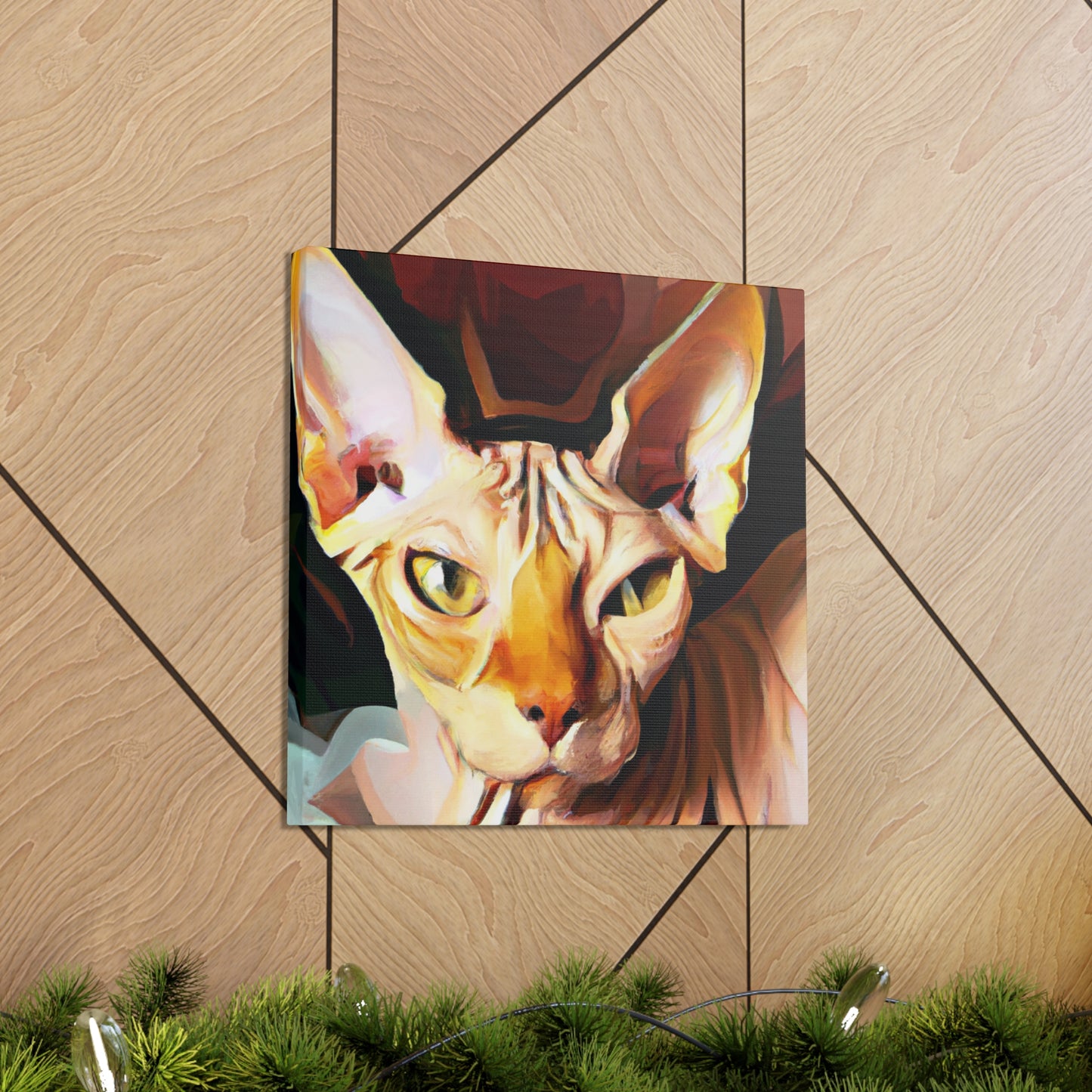 Sphynx in Impressionism - Canvas