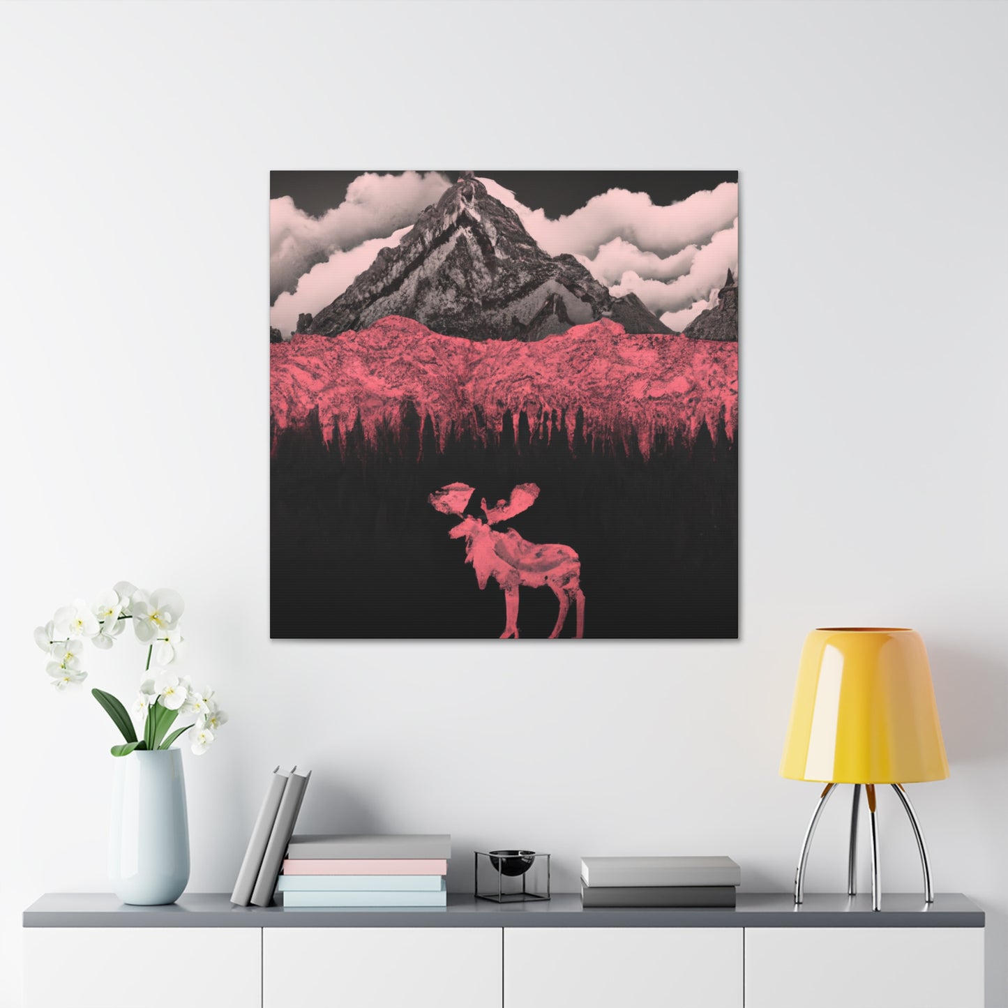 Moose in Grandeur - Canvas