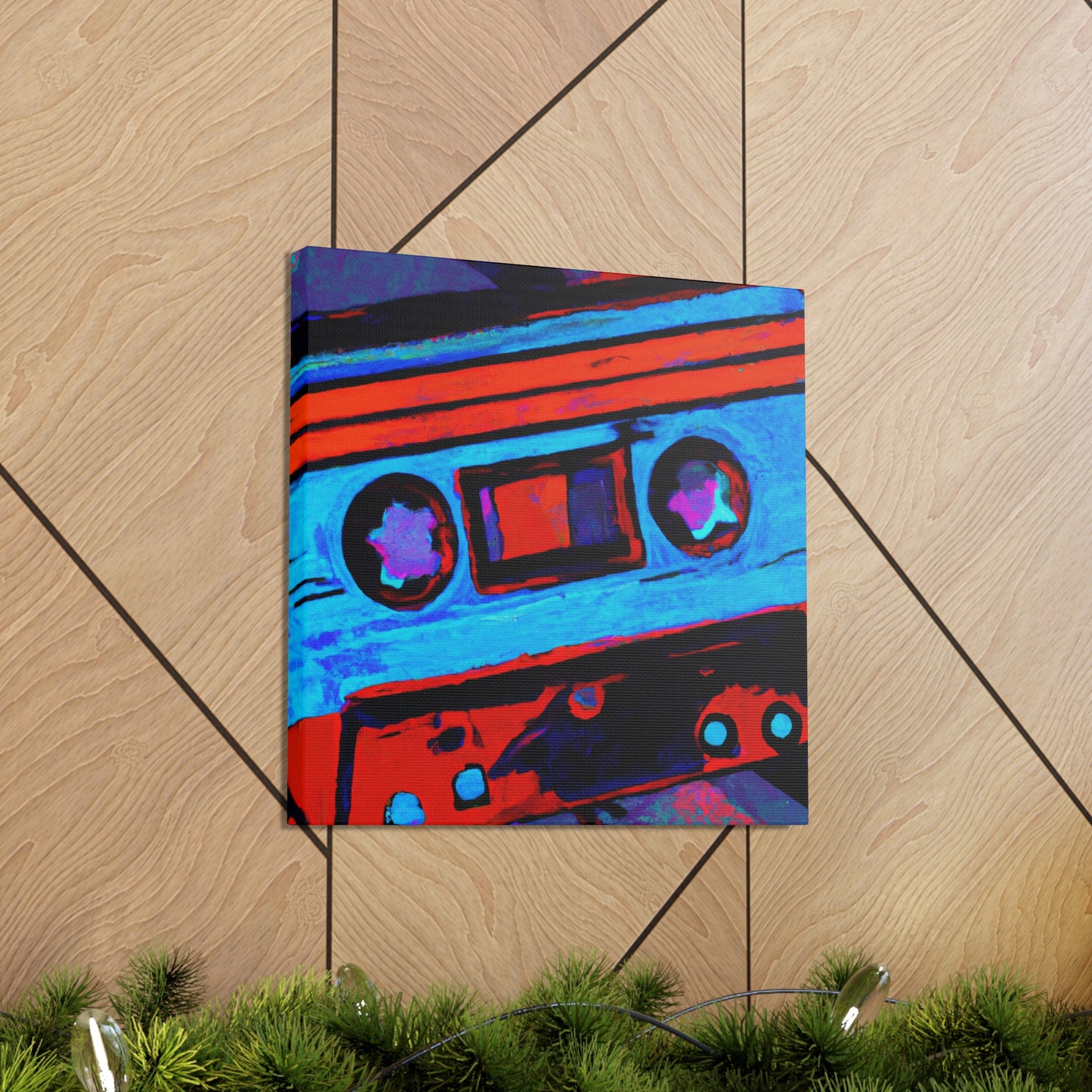 Vintage Tape Memoryscape - Canvas