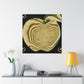 "Apple of Art Nouveau" - Canvas