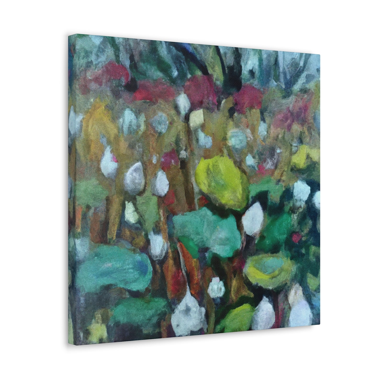 "Lotus in Abstraction" - Canvas