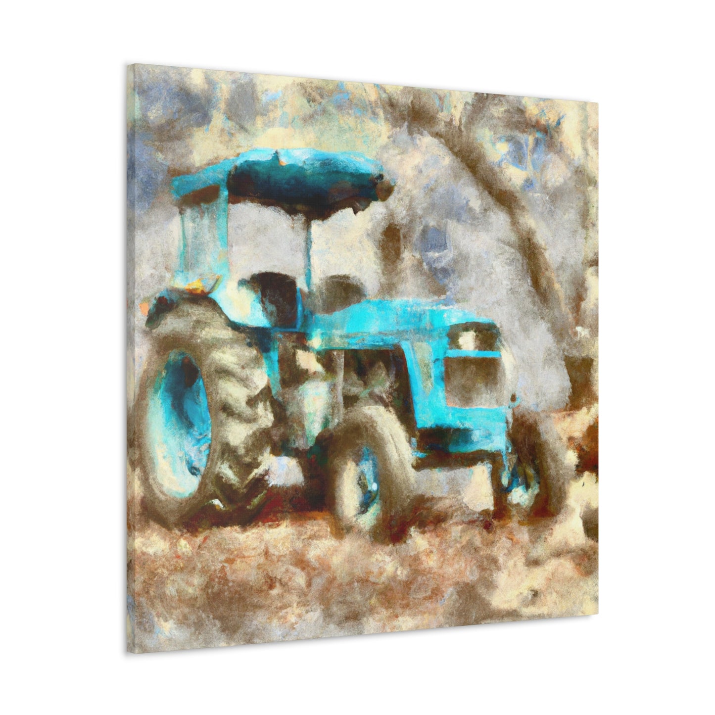 Old-Fashioned Plow Brawn - Canvas