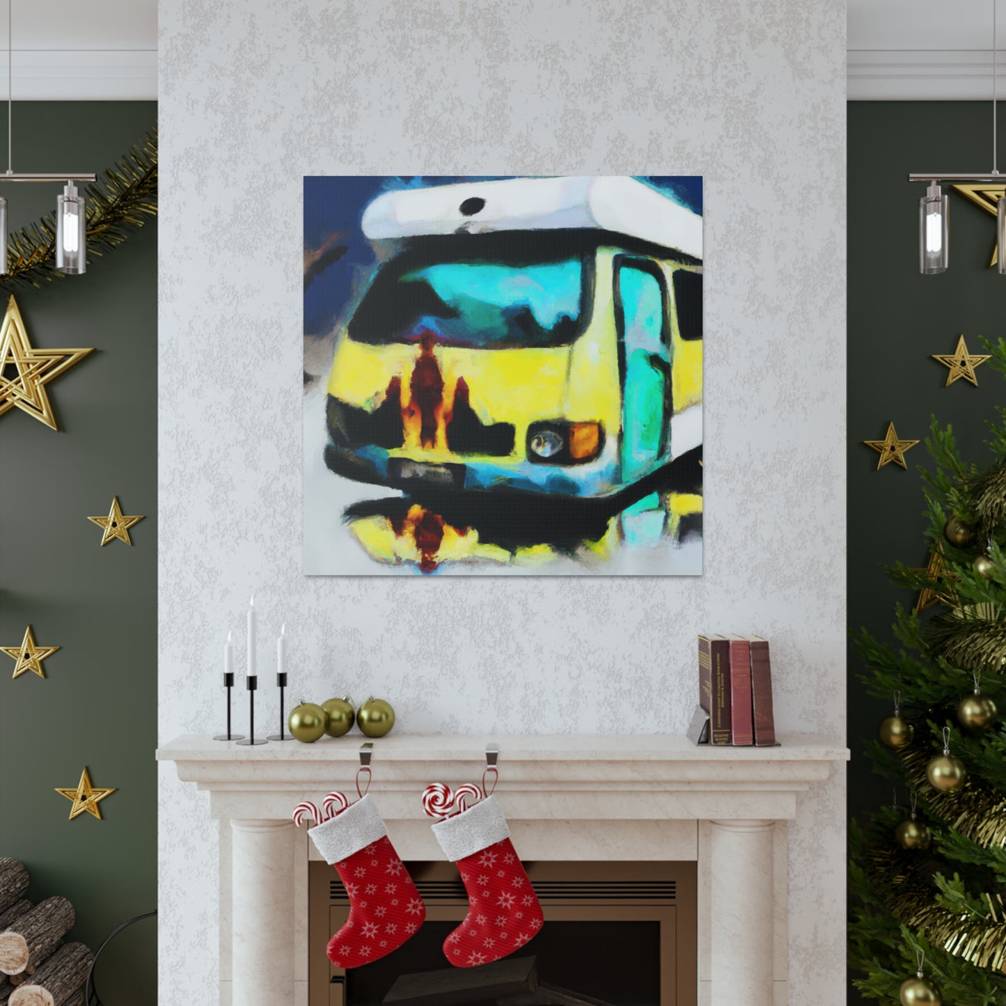 Camper Van Surrealism - Canvas