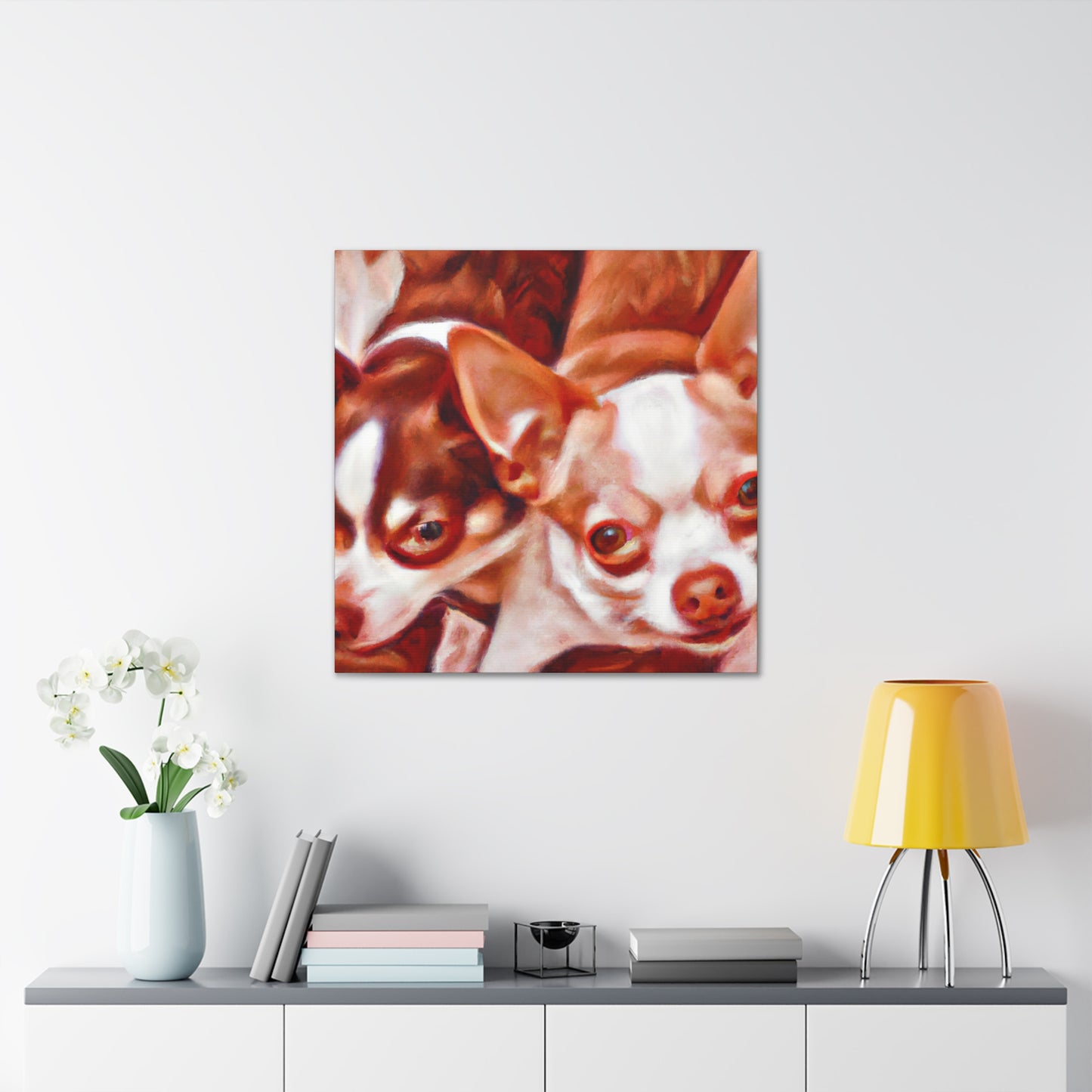 Chihuahua's Passionate Soul - Canvas