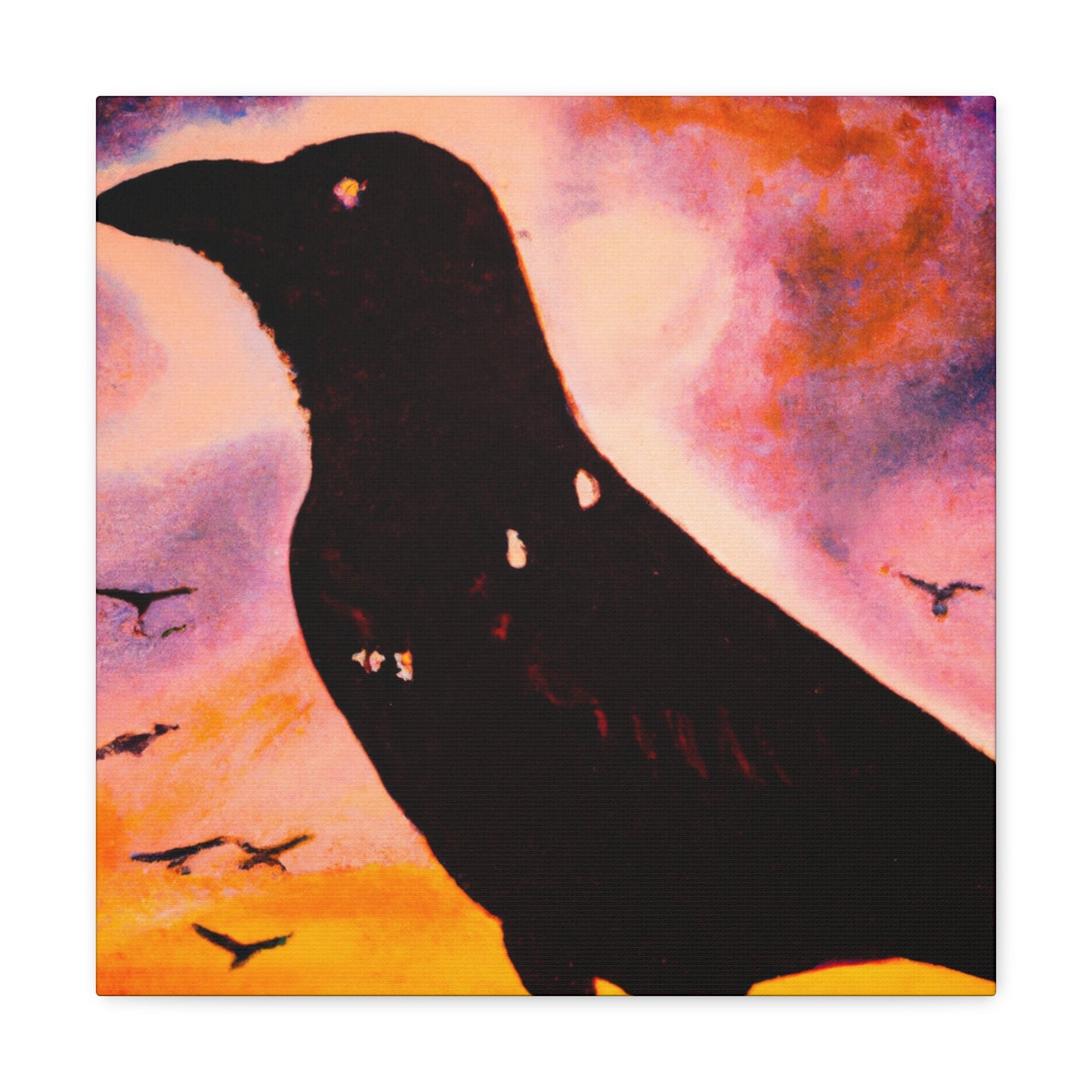 American Crow Glory - Canvas