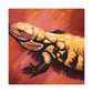 Gila Monster Reflection - Canvas