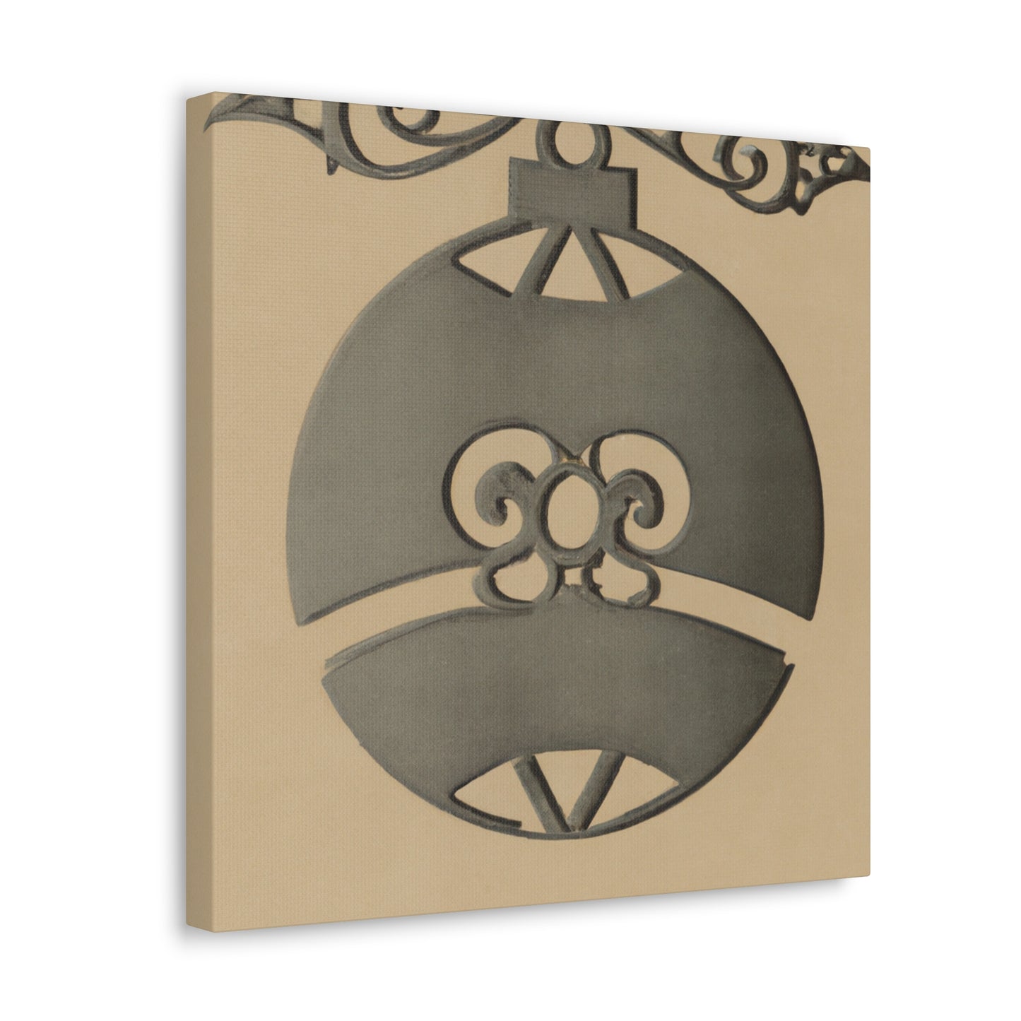 Festive Steampunk Ornament - Canvas