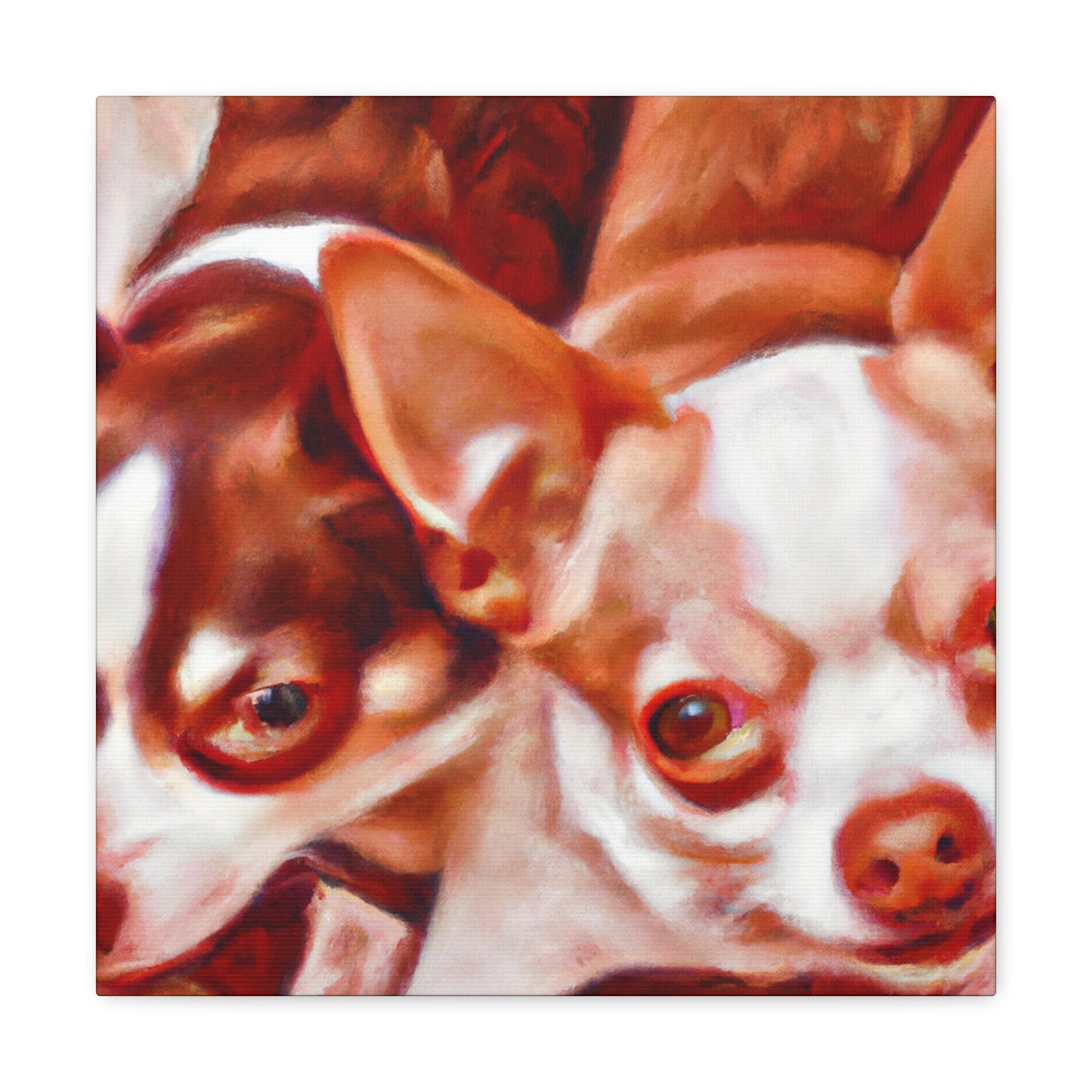 Chihuahua's Passionate Soul - Canvas