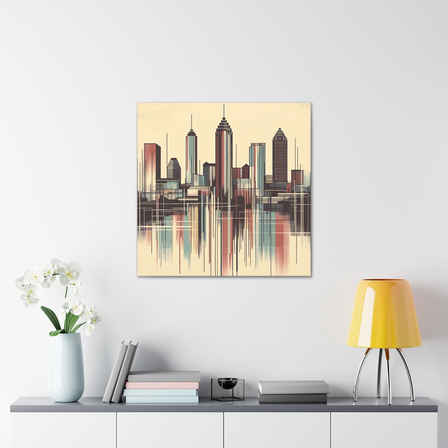 Urban Symphony Unleashed - Canvas