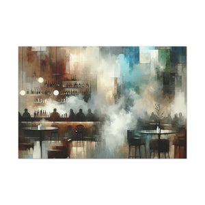 "Hazy Tavern Serenade" - Canvas