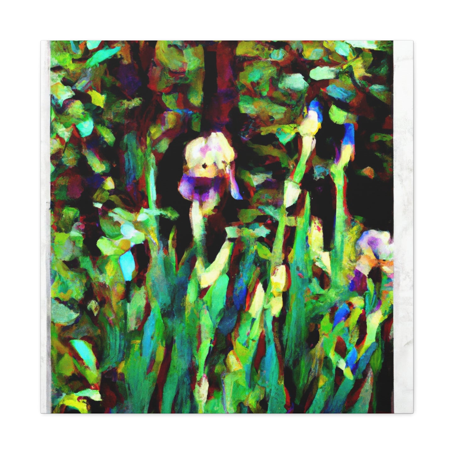 "Iris in Impressionism" - Canvas