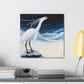 Snowy Egret Splendor - Canvas