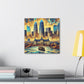 "Urban Tapestry Unveiled" - Canvas