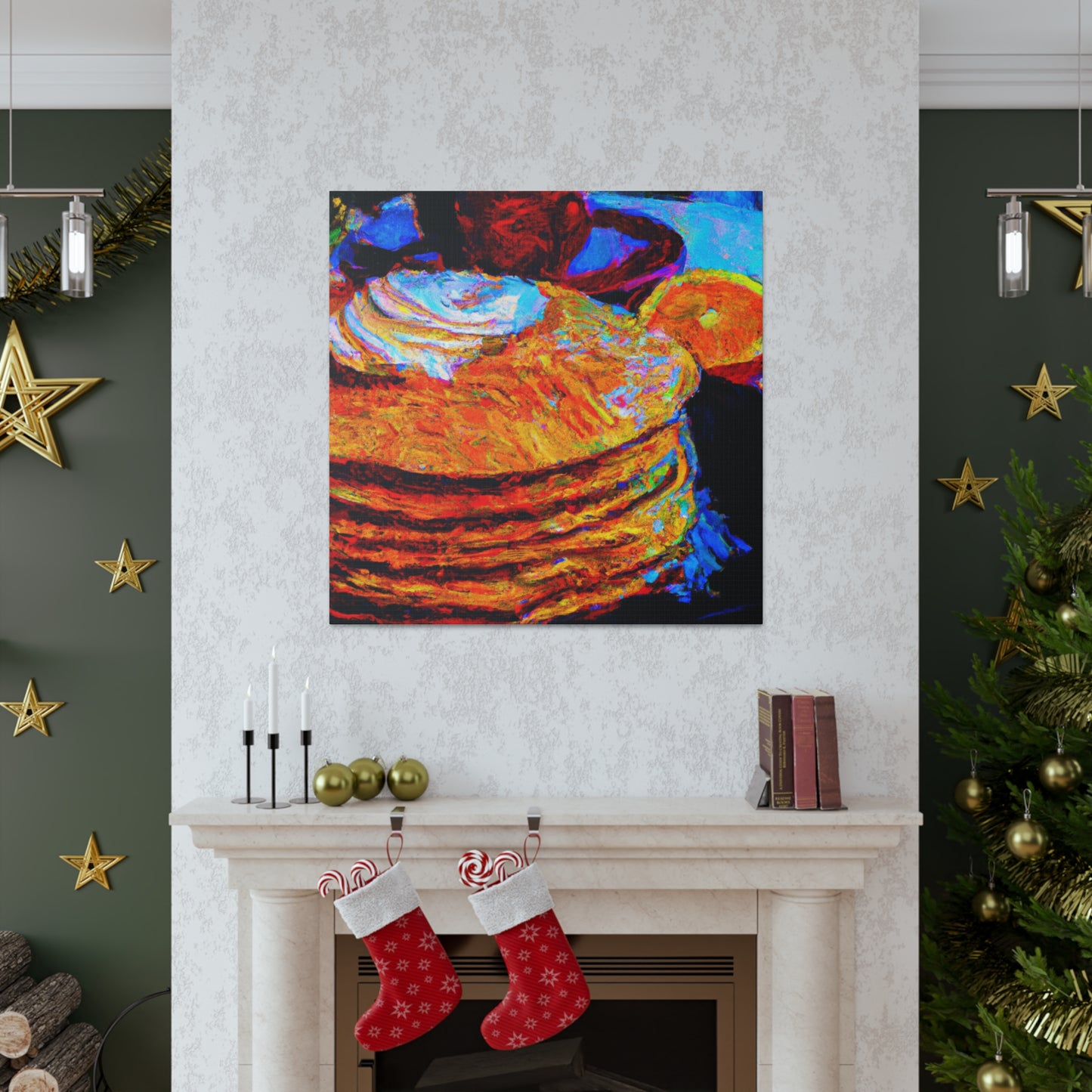 "Pancakes and Post-Impressionism" - Canvas