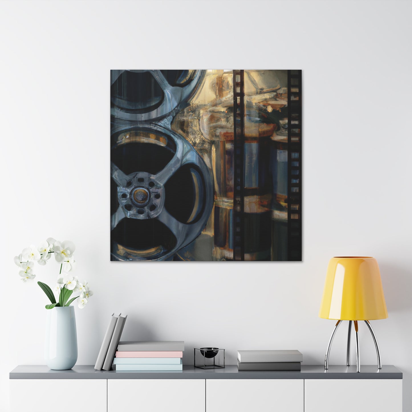 "Cinematic Movie Reel" - Canvas