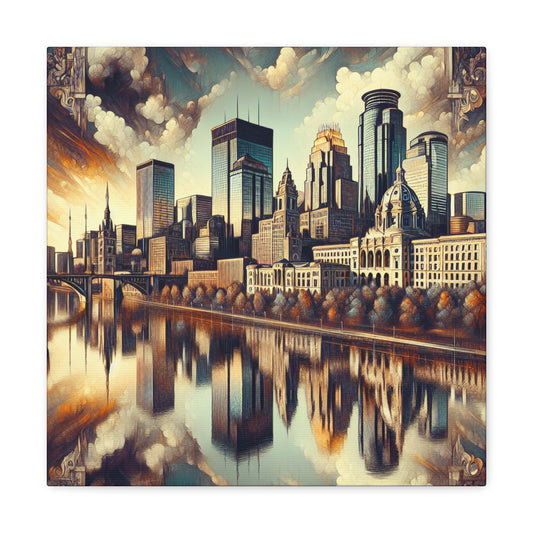 "Majestic Minneapolis Splendor" - Canvas