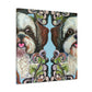 "Shih Tzu in Lace" - Canvas