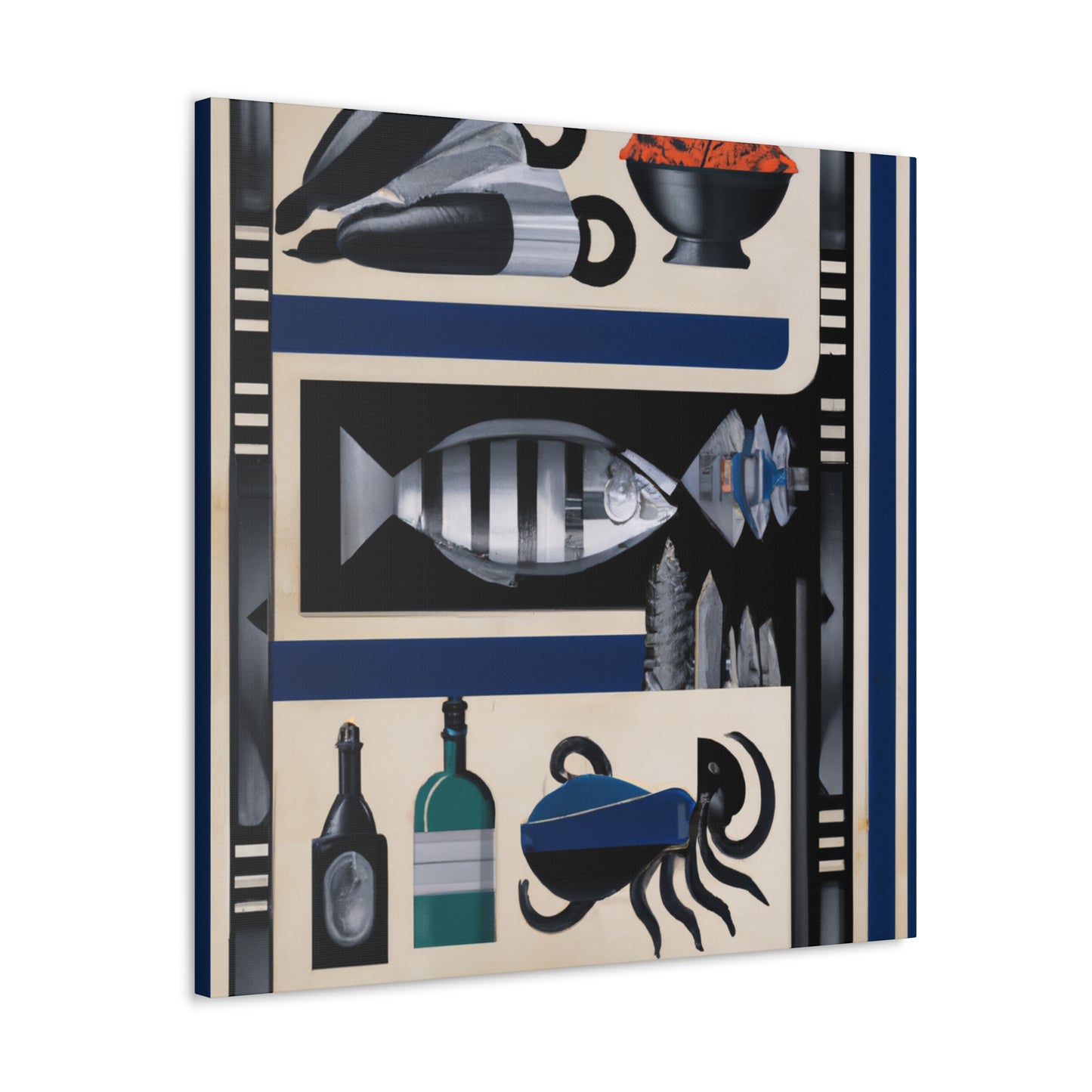 Seafood Glamour Spray - Canvas