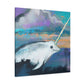 "Narwhal in Symphony." - Canvas