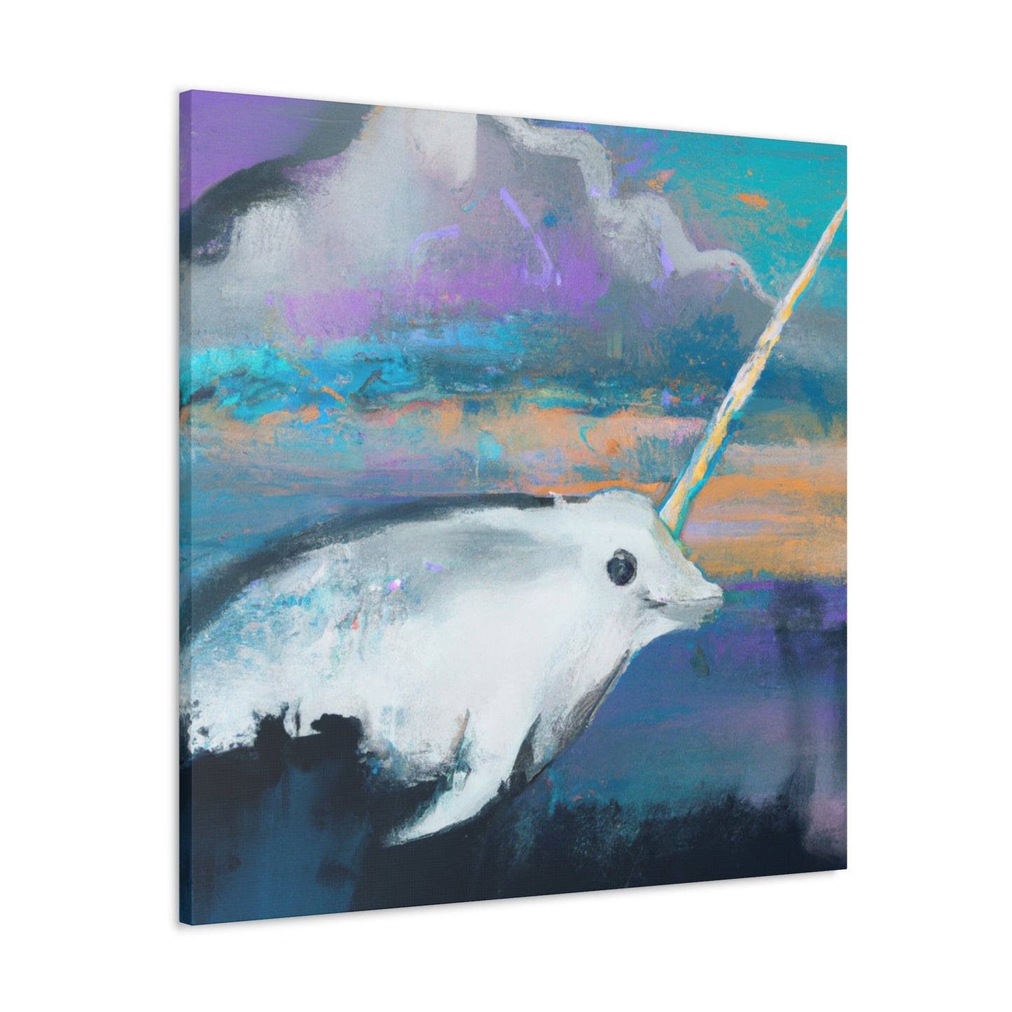 "Narwhal in Symphony." - Canvas