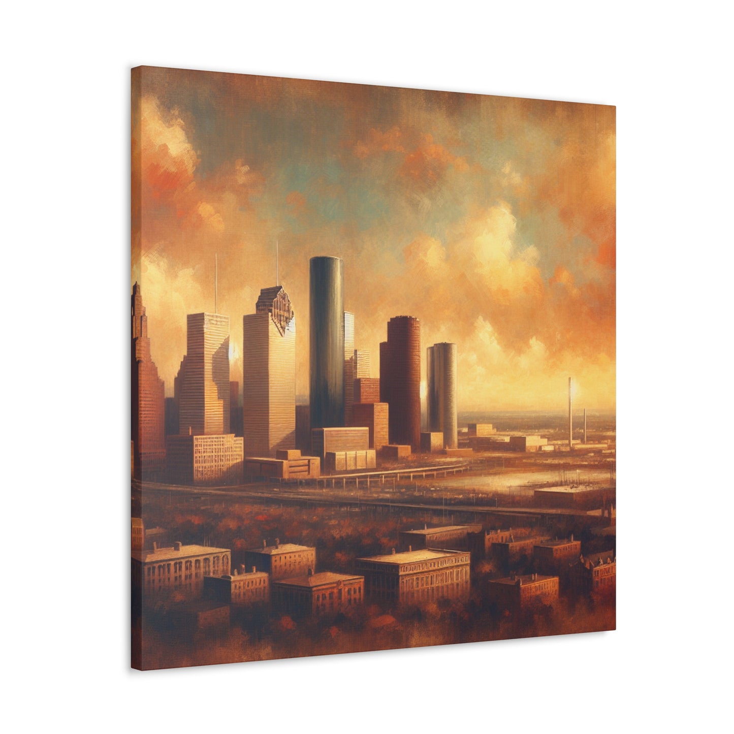 "The Lush Houston Canvas" - Canvas