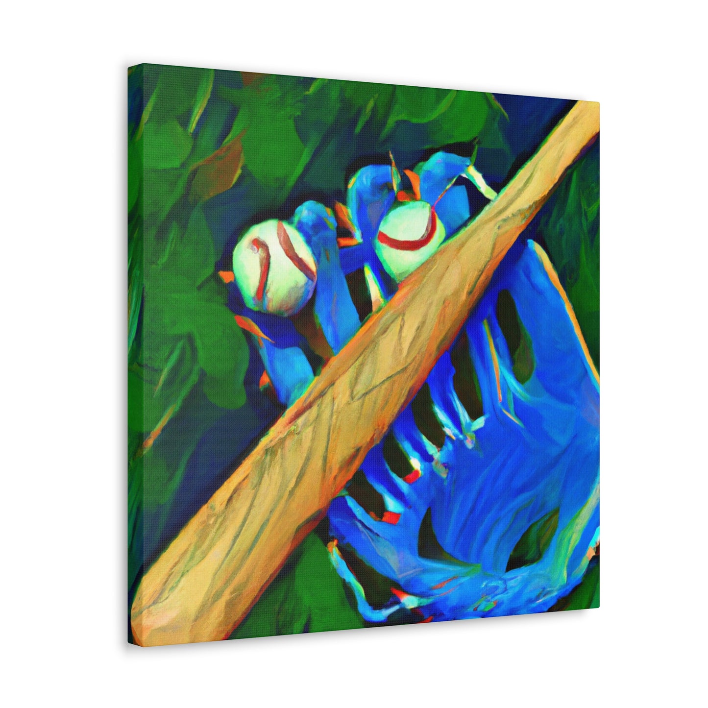 Baseball in Summertime - Canvas