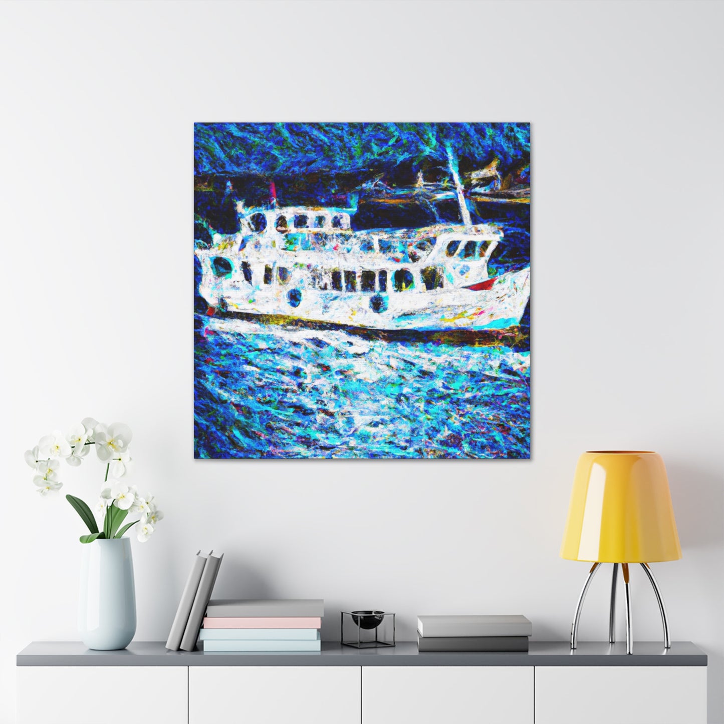 Sailors at Sunrise - Canvas