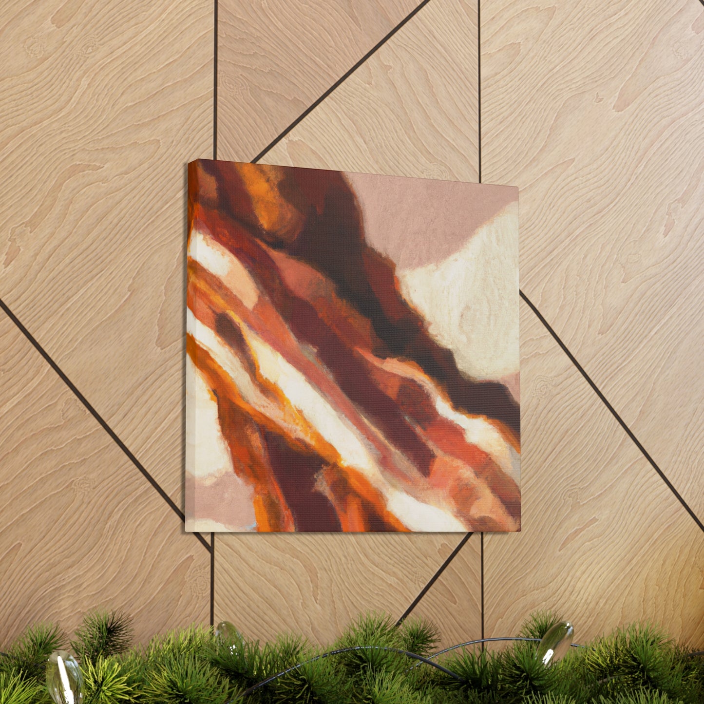 Bacon in Abstract Form - Canvas